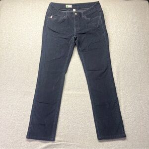 STIO Rivet Corduroy Pants in Mountain Shadow‎ Women’s size 12 Reg Straight Leg
